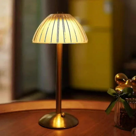 Luxe Crystal Touch Sensor Table Lamp Rechargeable LED Cordless Dimmable Light