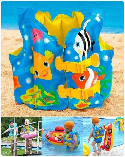 Intex Fun Fish Child Swim Vest Inflatable Kids Life Jacket