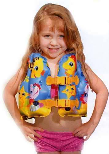 Intex Fun Fish Child Swim Vest Inflatable Kids Life Jacket