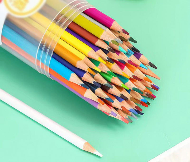 48 PC Vibrant Colour Erasable Coloured Pencils