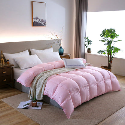 Royal Comforter Microfiber Quilt Doona Blanket (Pink, 150cm x 200cm)