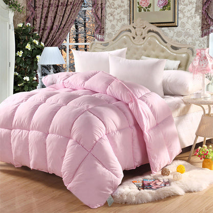 Royal Comforter Microfiber Quilt Doona Blanket (Pink, 150cm x 200cm)