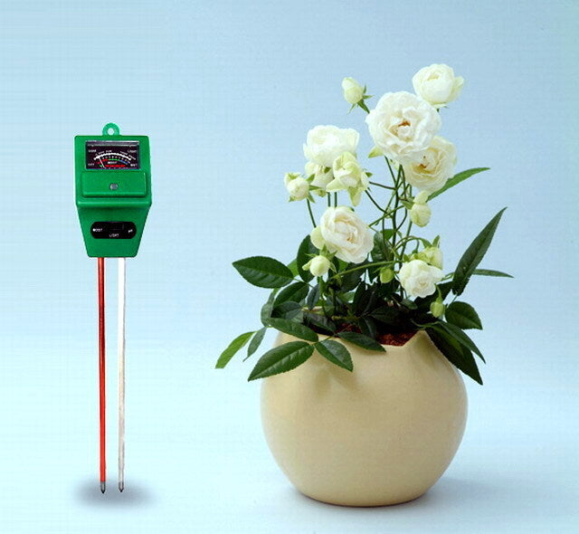 3 in 1 Soil Moisture / PH / Light Meter Plant Flower Test Kit Gardening Tool