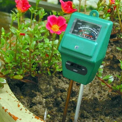 3 in 1 Soil Moisture / PH / Light Meter Plant Flower Test Kit Gardening Tool