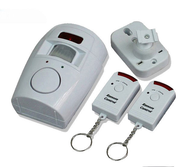 PIR House Alarm Infrared Sensor & Remote Control Set