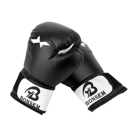 Fitness Training Boxing Gloves (Black)