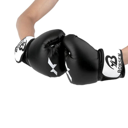 Fitness Training Boxing Gloves (Black)