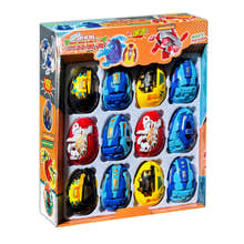 12-piece Dinosaur Transformer Collection Robot Transforming Toy Set