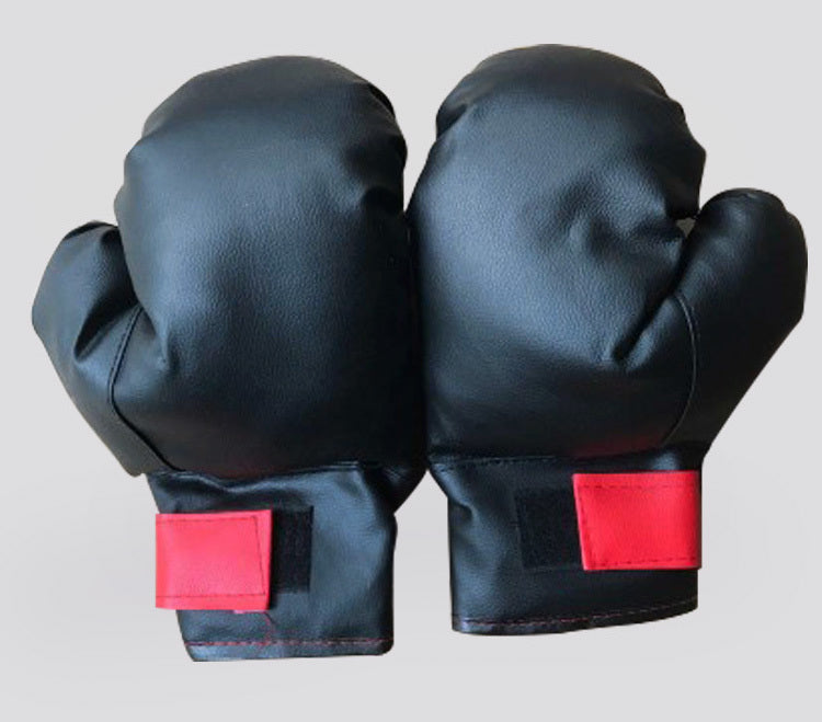 Fitness Training Boxing Gloves (Black & Red)