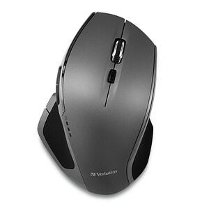 Verbatim Wireless 6-Button Deluxe Blue LED Mouse - Graphite