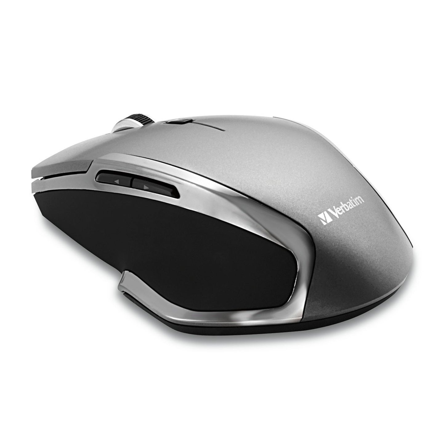 Verbatim Wireless 6-Button Deluxe Blue LED Mouse - Graphite