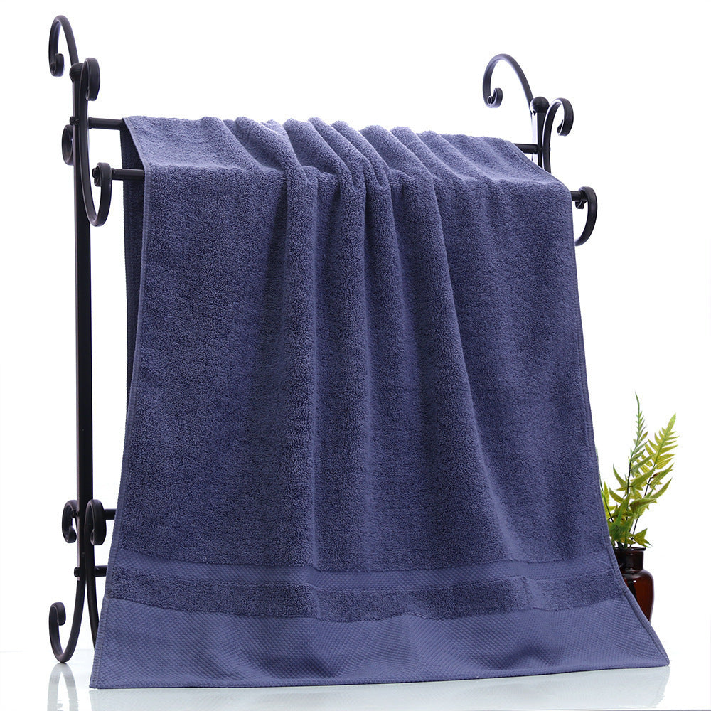 Luxury 100% Cotton Bath Towel (Navy Blue)