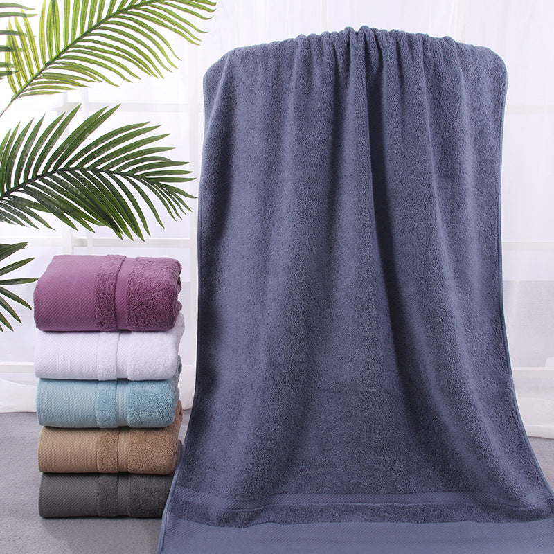 Luxury 100% Cotton Bath Towel (Navy Blue)