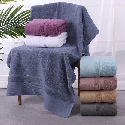 Luxury 100% Cotton Bath Towel (Navy Blue)