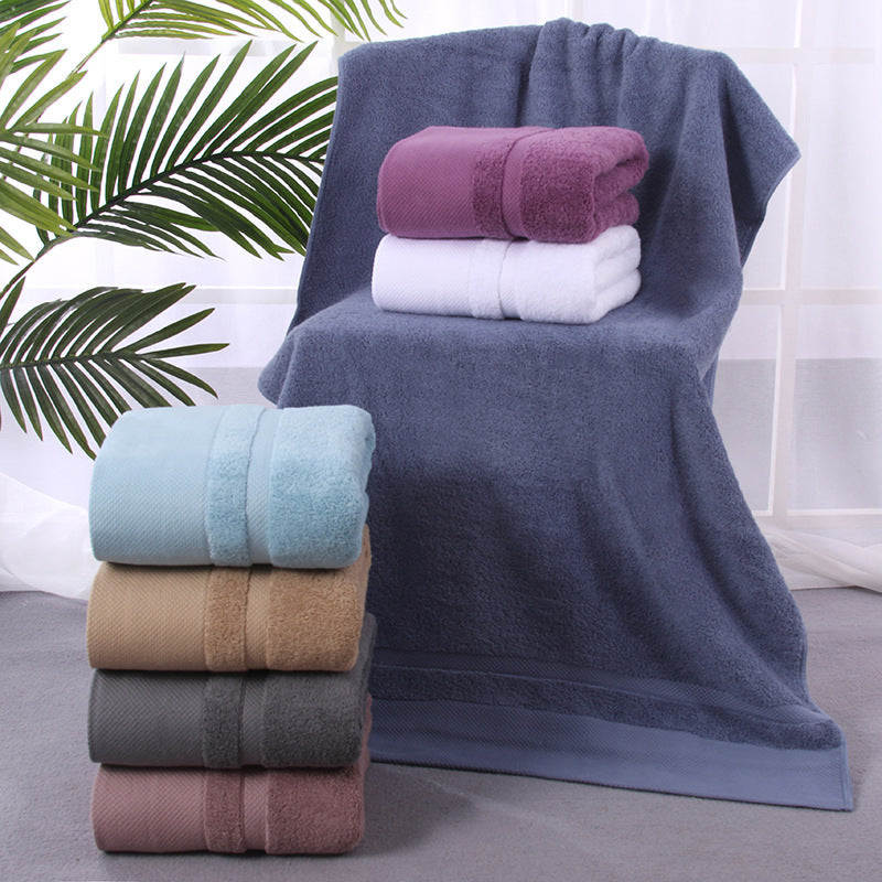 Luxury 100% Cotton Bath Towel (Navy Blue)