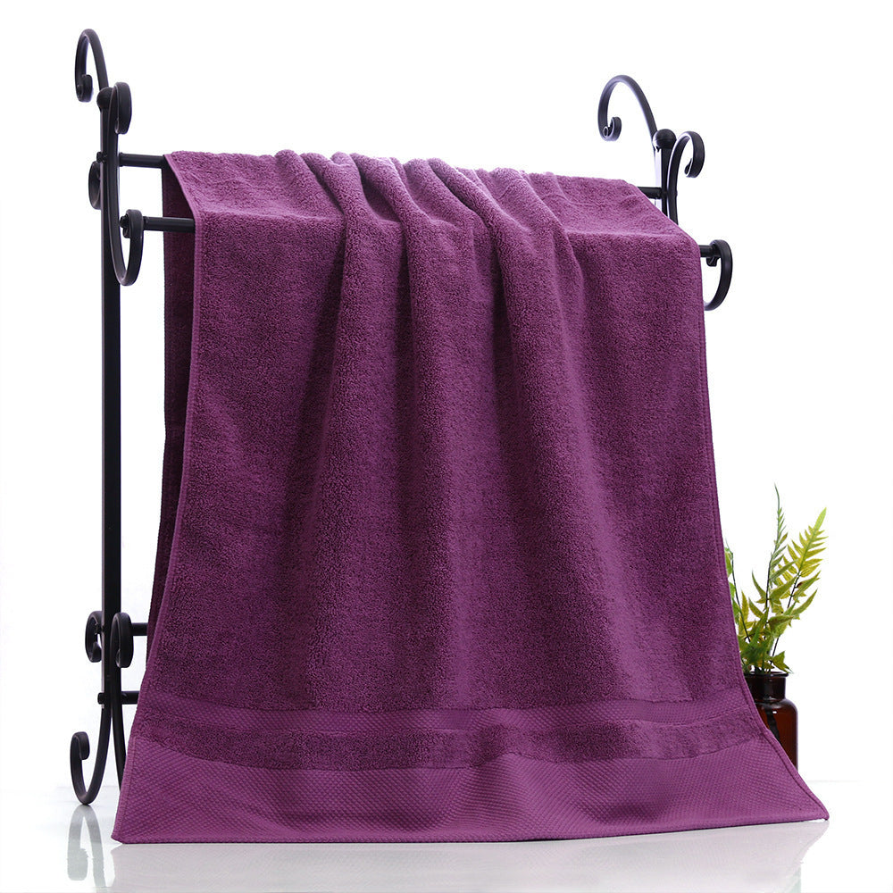 Luxury 100% Cotton Bath Towel (Purple)