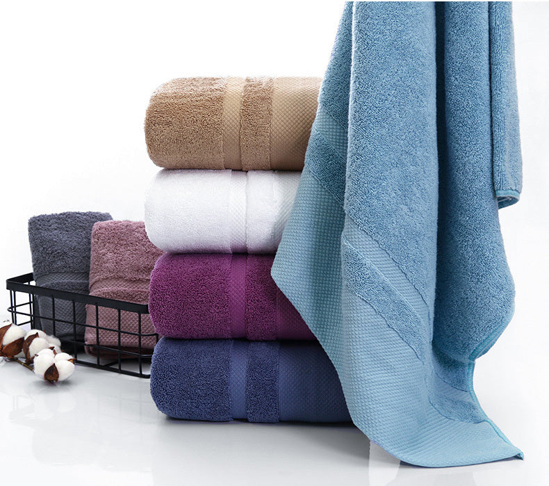 Luxury 100% Cotton Bath Towel (Purple)