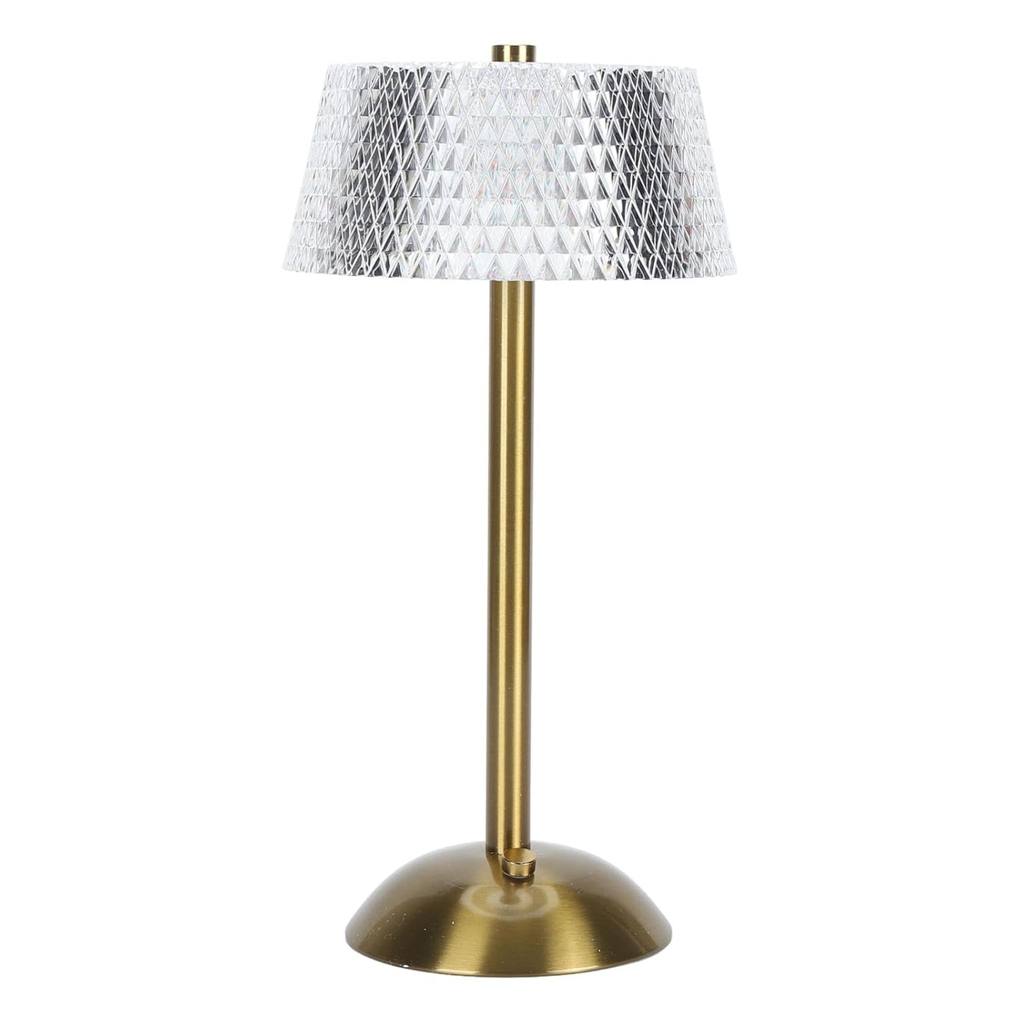 Luxe Diamond Crystal Table Lamp Touch-Dimmable LED Rechargeable Night Light