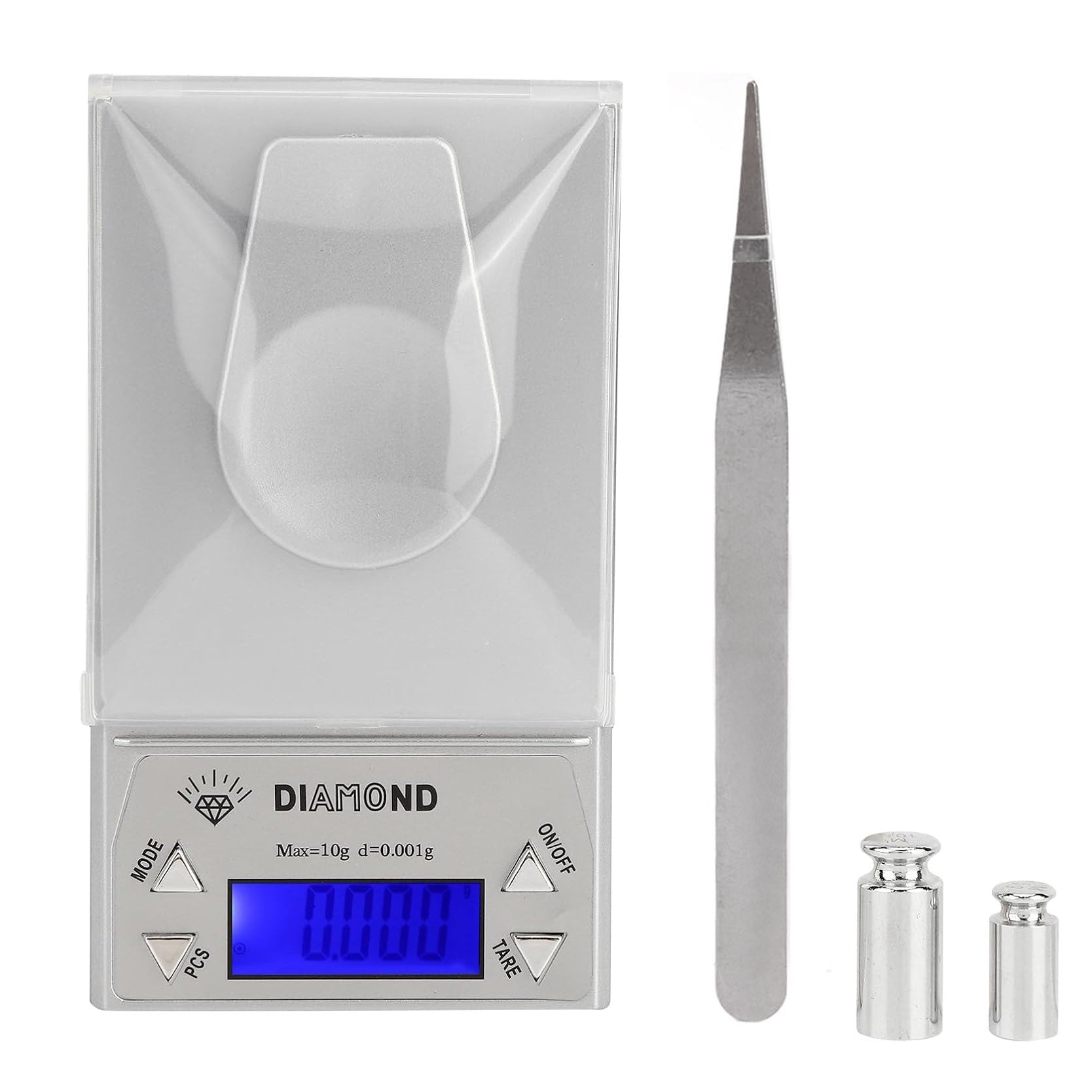 0.001g Diamond Milligram Digital Precision Pocket Scale 10 Gram - Dshop.com.au