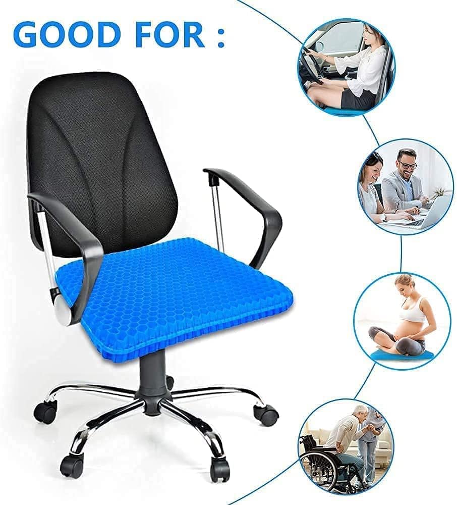 Orthopedic Gel Memory Foam Seat Support Cushion