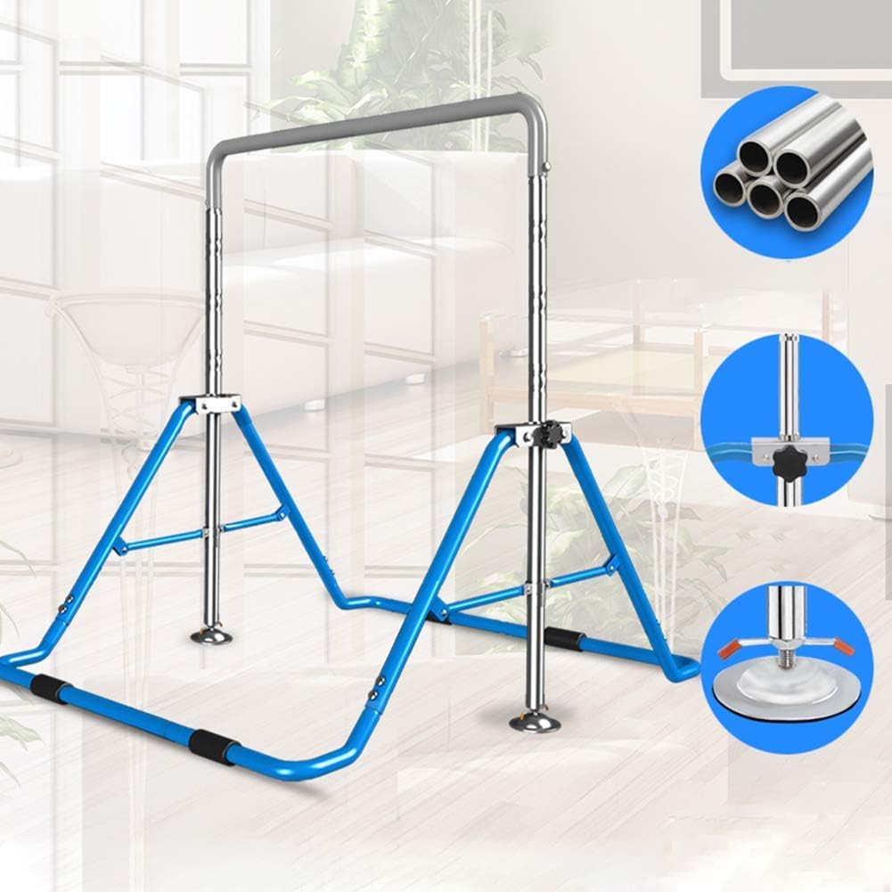 Gymnastics Training Bar Kids Gym Adjustable Horizontal Pull Up Station