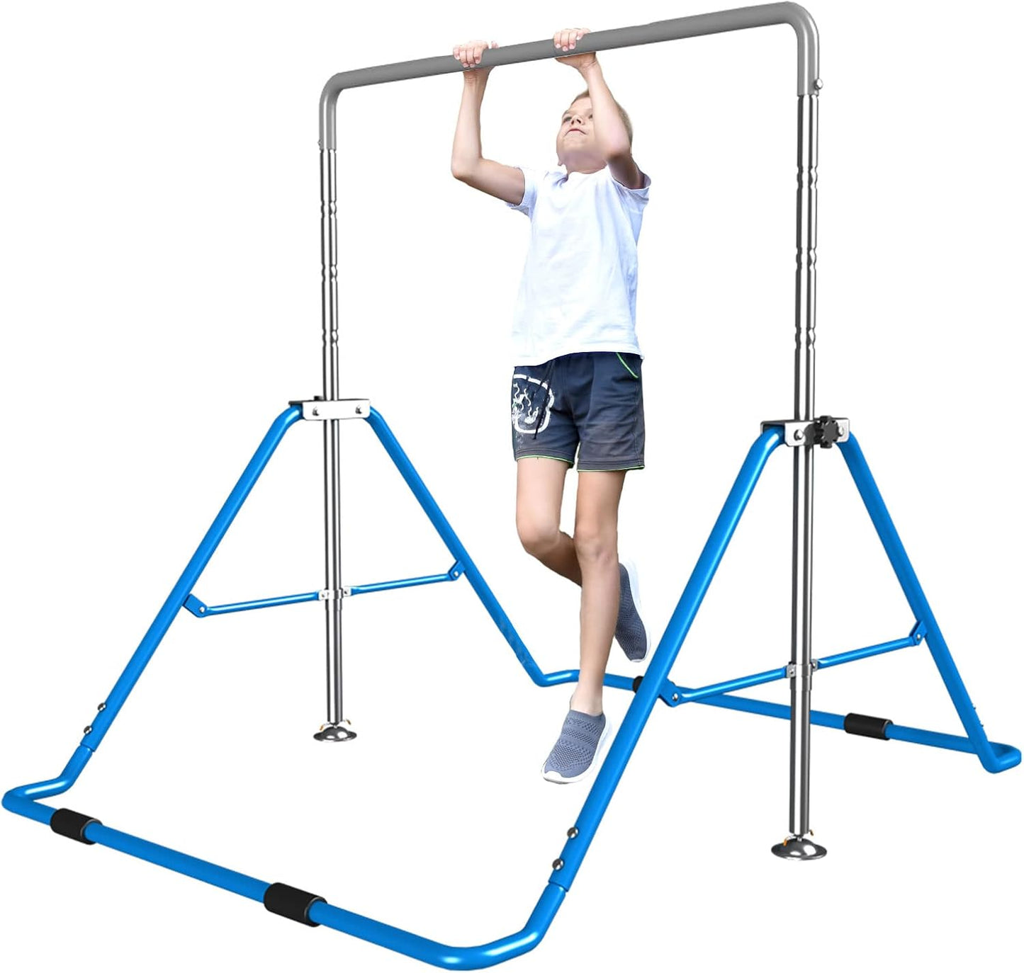 Gymnastics Training Bar Kids Gym Adjustable Horizontal Pull Up Station