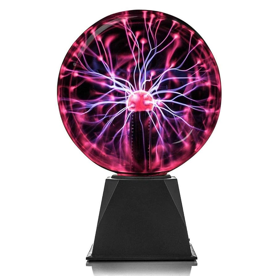 Large 8-inch Magical Plasma Ball Night Light Lamp Decor Globe