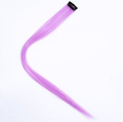 Instant Clip In Hair Extension Highlight (Dreamy Lilac)