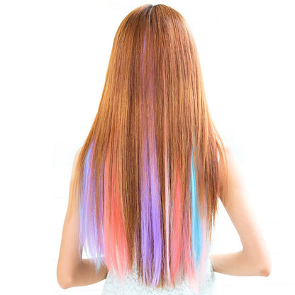 Instant Clip In Hair Extension Highlight (Dreamy Lilac)