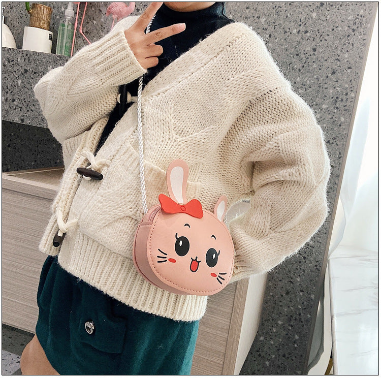 Lovely Girls Cute Bunny Rabbit Crossbody Bag