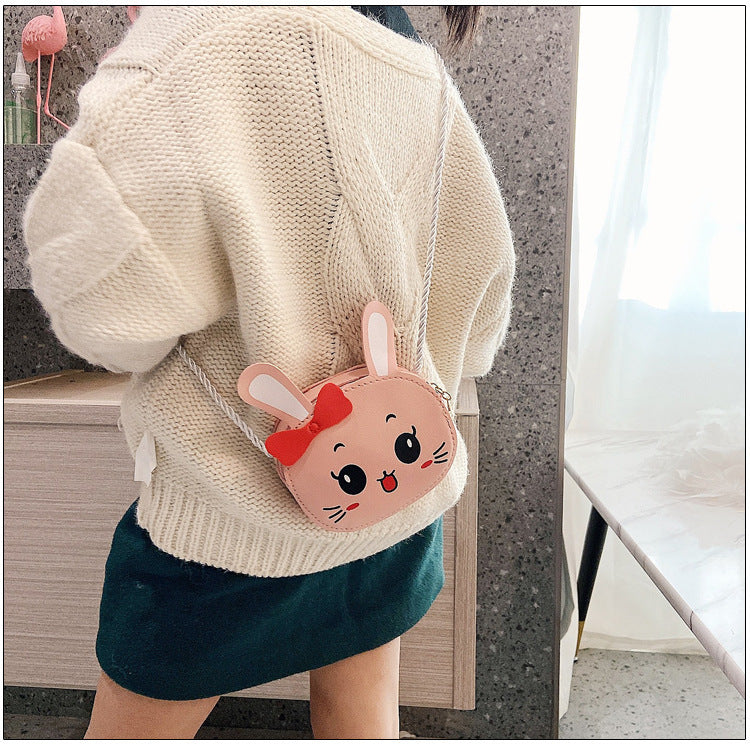 Lovely Girls Cute Bunny Rabbit Crossbody Bag