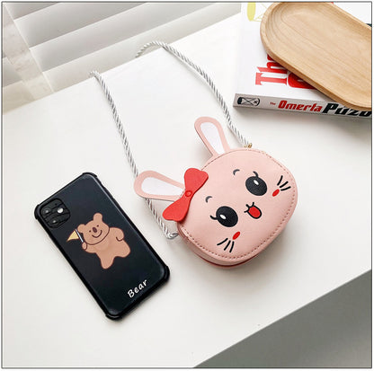 Lovely Girls Cute Bunny Rabbit Crossbody Bag