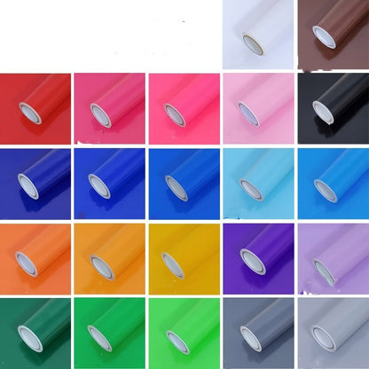 22 x Colours Gloss Adhesive Vinyl Roll Sheet