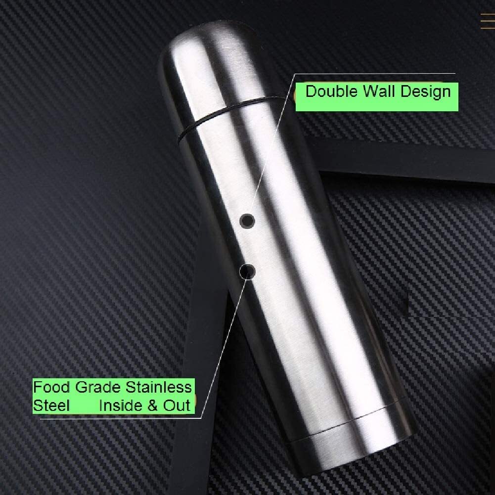 1L Large Stainless Steel Thermal Flask Insulated Water Bottle (1000ml)