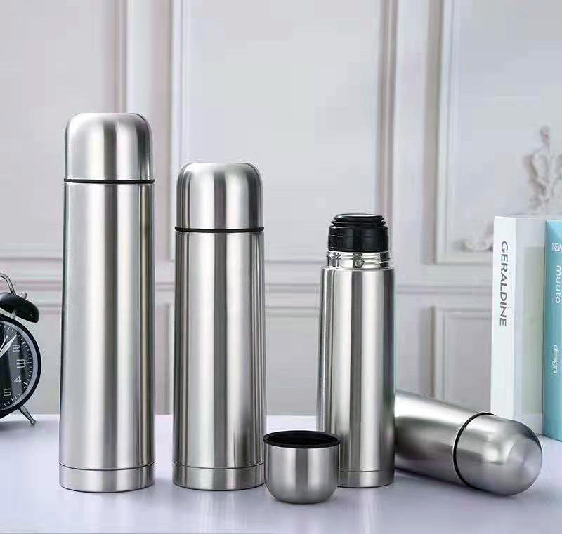 1L Large Stainless Steel Thermal Flask Insulated Water Bottle (1000ml)