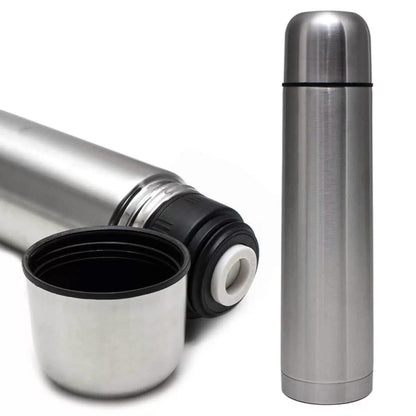 1L Large Stainless Steel Thermal Flask Insulated Water Bottle (1000ml)