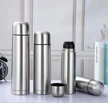 Stainless Steel Thermal Flask Double Wall Insulated Water Bottle (500ml)