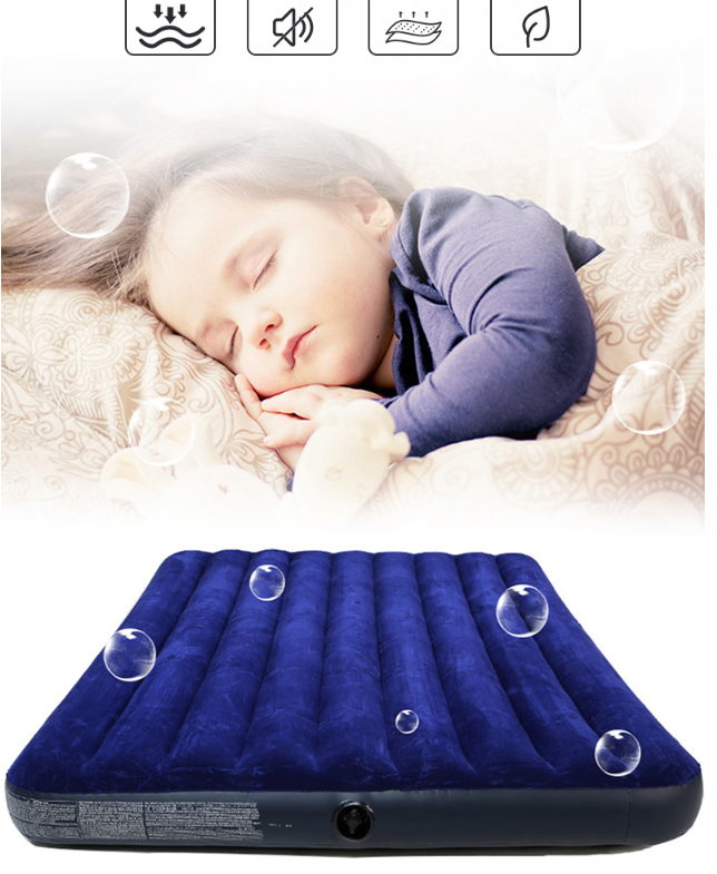 Intex Classic Downy Inflatable Single Mattress Air Bed