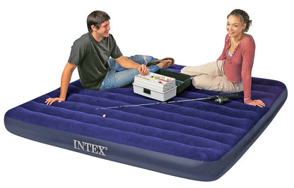 Intex Classic Downy Inflatable Double Mattress Air Bed