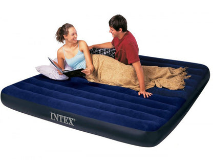 Intex Classic Downy Inflatable Double Mattress Air Bed