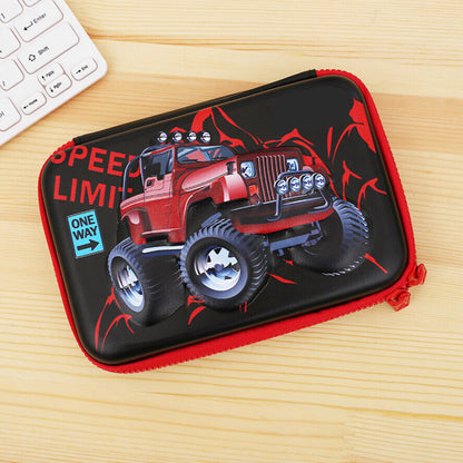 3D Truck Large Pencil Box Case Storage Organizer