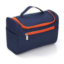 Travel Essential Hanging Toiletry Bag Storage Organiser (Navy)
