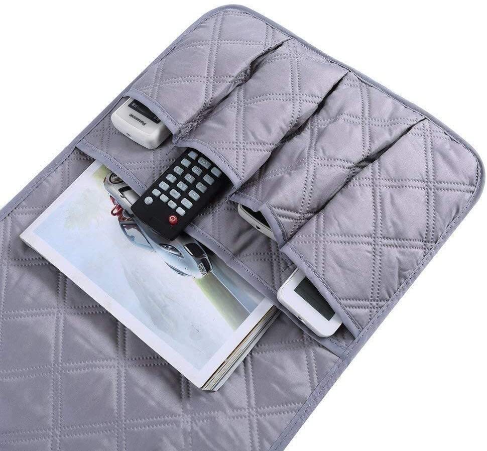 Sofa Couch Chair Armrest Organiser Remote Control Holder Armchair Storage Bag