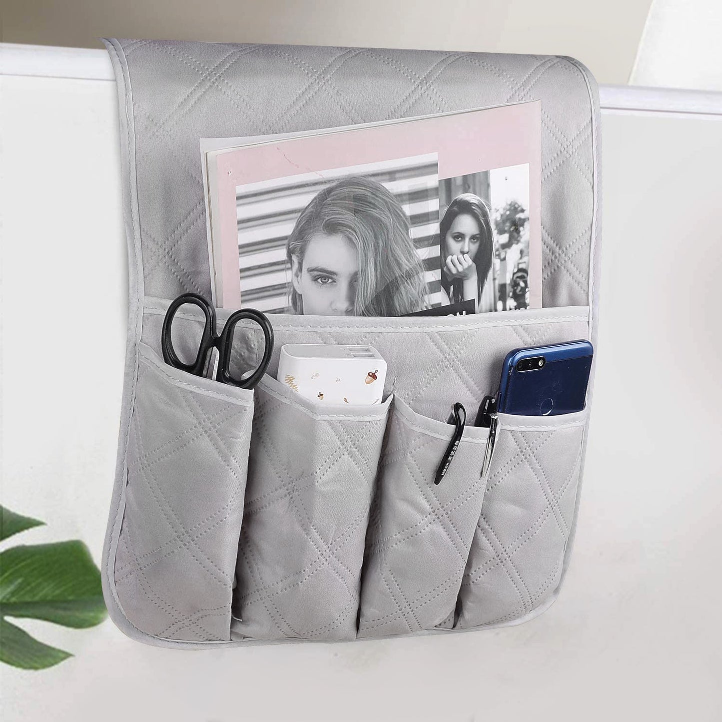 Sofa Couch Chair Armrest Organiser Remote Control Holder Armchair Storage Bag