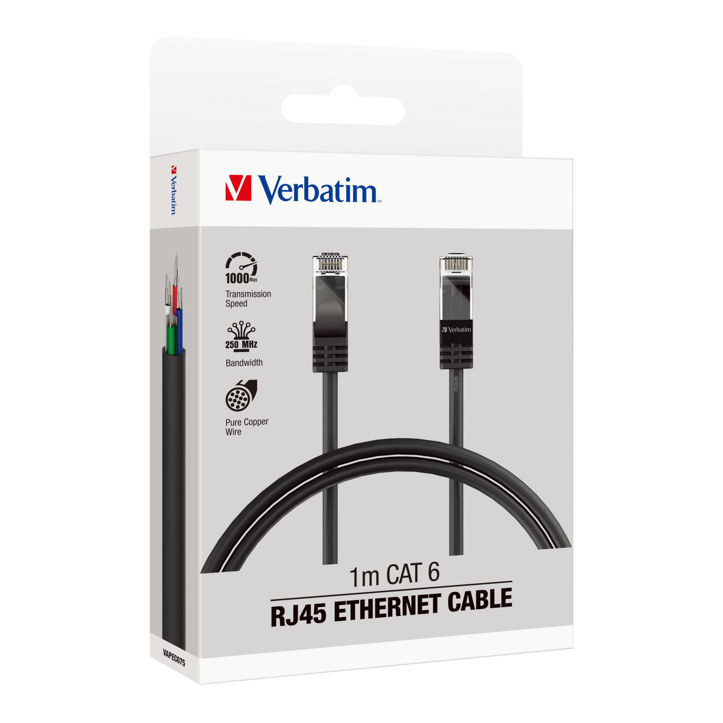 Verbatim CAT 6 Ethernet Cable 1m