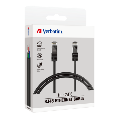 Verbatim CAT 6 Ethernet Cable 1m