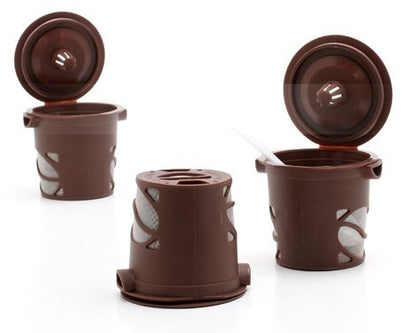 3 Pack Reusable Smart Coffee Capsule Single Coffee Filter