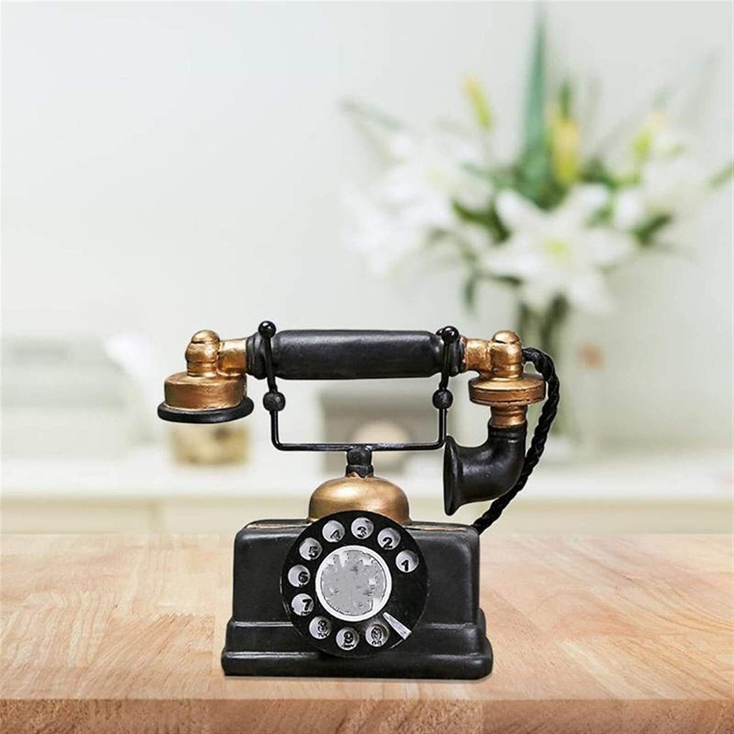 Vintage Telephone Retro Decor Antique Model Classic Ornament Decoration