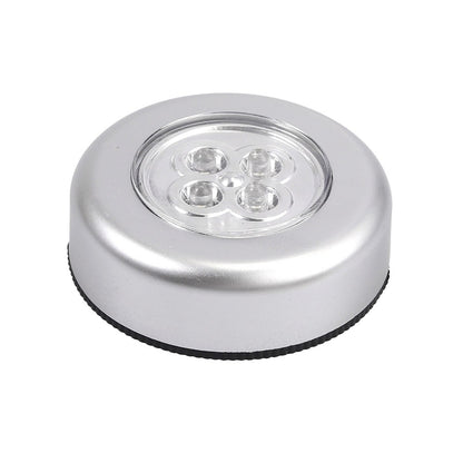 Touch Control Night Light 4 LED Round Lamp