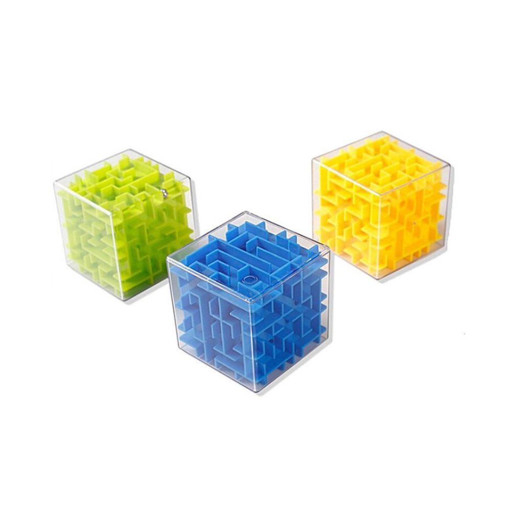 4-Piece Fidget Pack Magic Gyro Spinner Rubik's Cube Puzzle Pop It Educational Toy Set